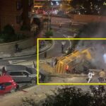 Un volqueta cayó sobre otro vehículo en Bogotá y mató a una persona