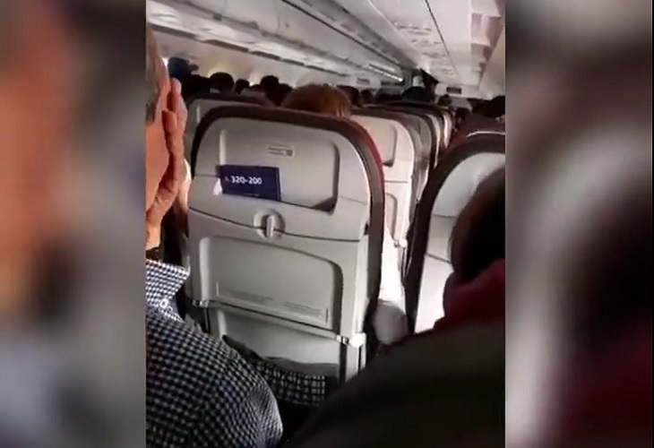 Así reaccionaron los pasajeros de un avión que aterrizó de emergencia en Rionegro