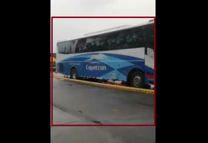 Bus mató a 2 contratistas en vía cerca a Terminal del Norte