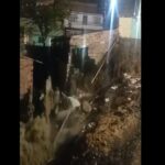 Una casa en barrio La Maruchenga fue arrastrada por las aguas de una quebrada