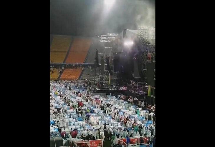 Christian Nodal nunca llegó a su concierto en el estadio de Medellín