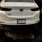 Cadáver de mujer encontrado en un Mazda 3 en Benito Juárez