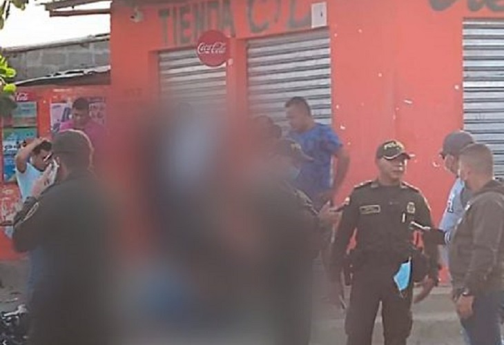 Matan a 2 hombres en una tienda del barrio Villa Celina de Cereté