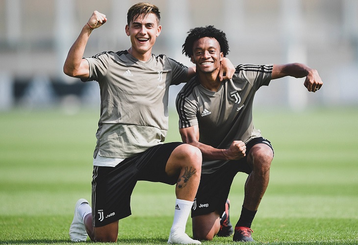 Dybala y Cuadrado chocan con técnico de Juventus al pedir más tiempo libre