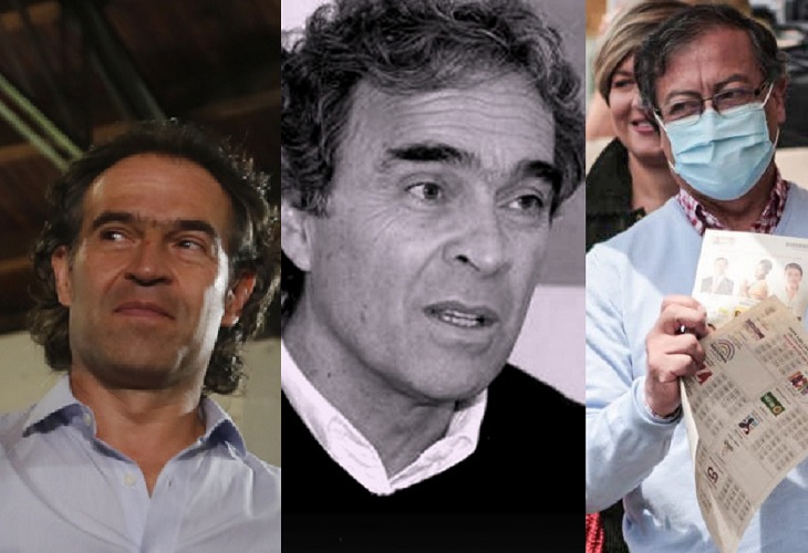 Petro, Fajardo y Fico Gutiérrez disputarán la presidencia