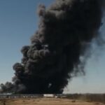Impresionantes imágenes muestran destrucción de un Walmart en Indianápolis