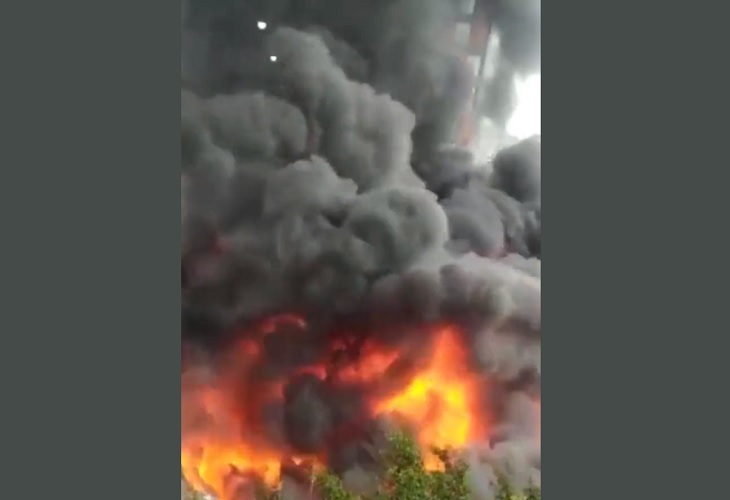incendio del Edificio Capri en El Chagualo