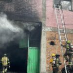 Murió un gatito en el voraz incendio que consumió un edificio en El Chagualo