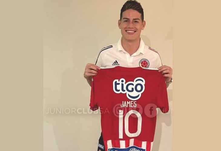 ‘O Jogo’ afirma que el Junior iría por la contratación de James Rodríguez