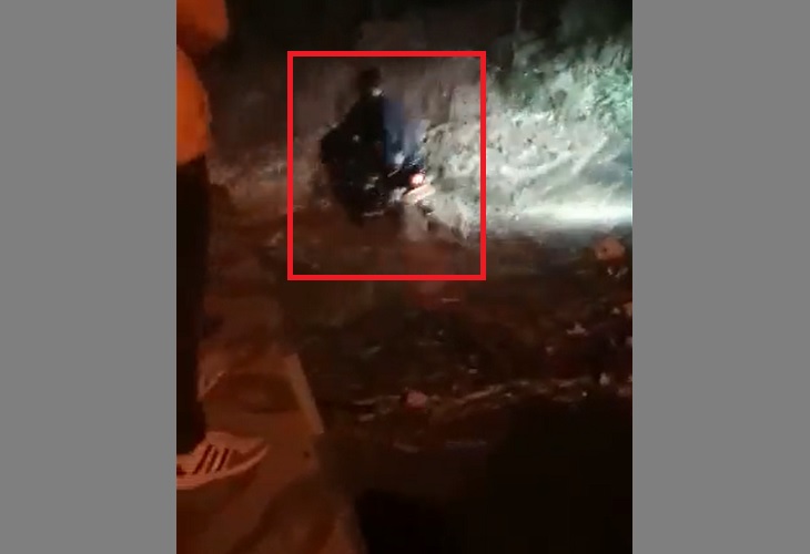 Así cayó Camilo Duque con un amigo a la quebrada La Loca, ahora no aparece