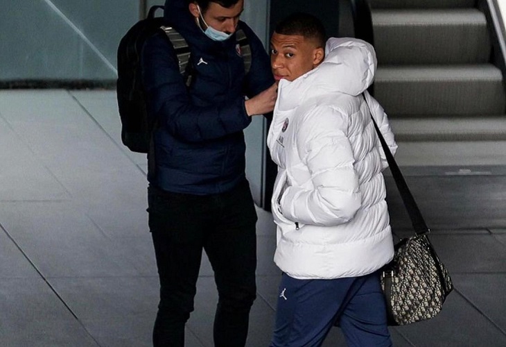 Mbappé reconoce el "momento difícil", tras la derrota del PSG en Madrid