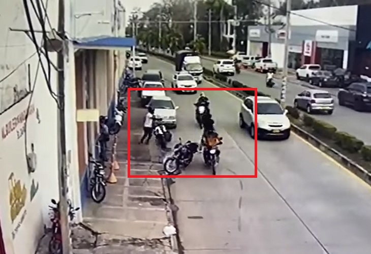 Persecución de ladrones terminó con uno dado de baja por la Policía de Montería