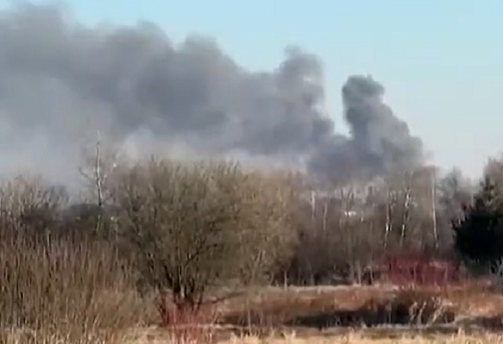 Misiles rusos golpean la ciudad de Lviv, cerca de la frontera con Polonia