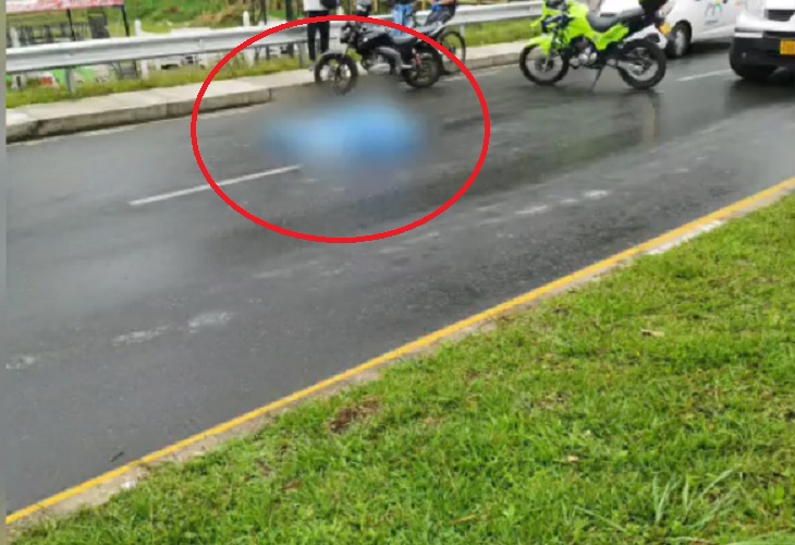 Una persona murió en accidente en la glorieta El Tablazo, en Rionegro
