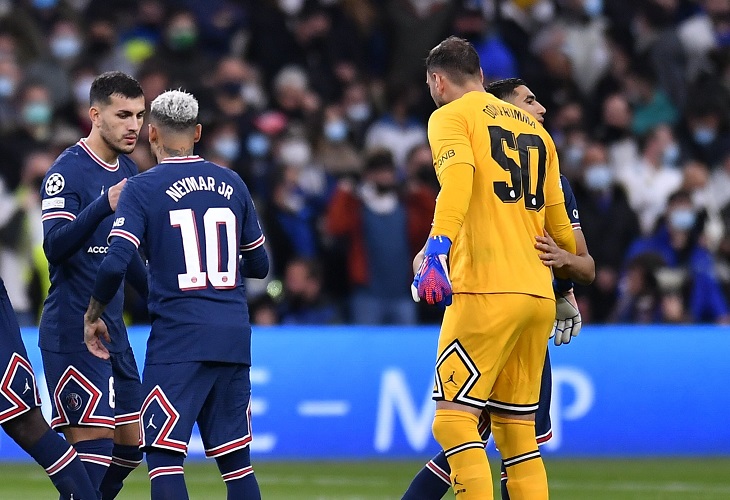 Neymar y Donnarumma se pelearon tras eliminación del PSG en Champions