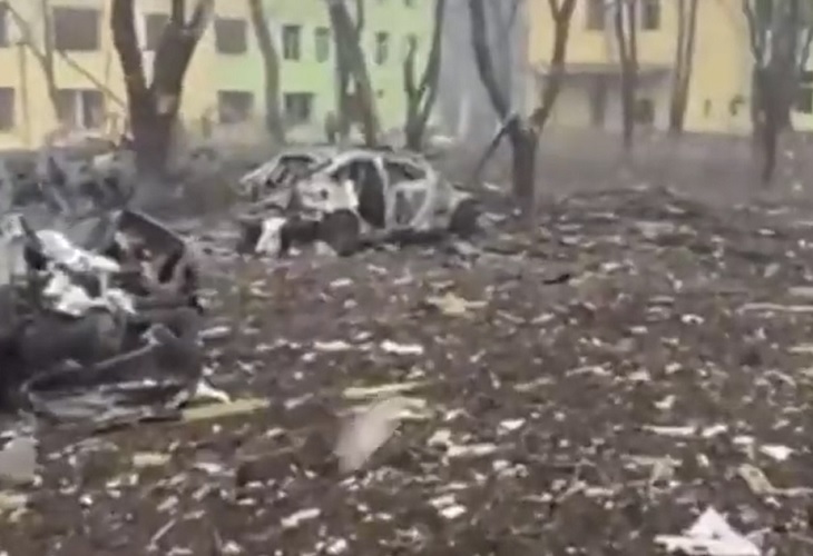 Ucrania denuncia el bombardeo de un hospital infantil en Mariupol