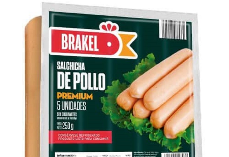 En salchichas de pollo Brakel que distribuye el D1 encontraron peligrosa bacteria