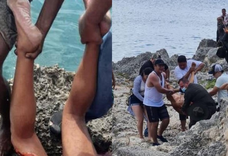 Fotos: Muere turista tras brutal ataque de tiburón en San Andrés