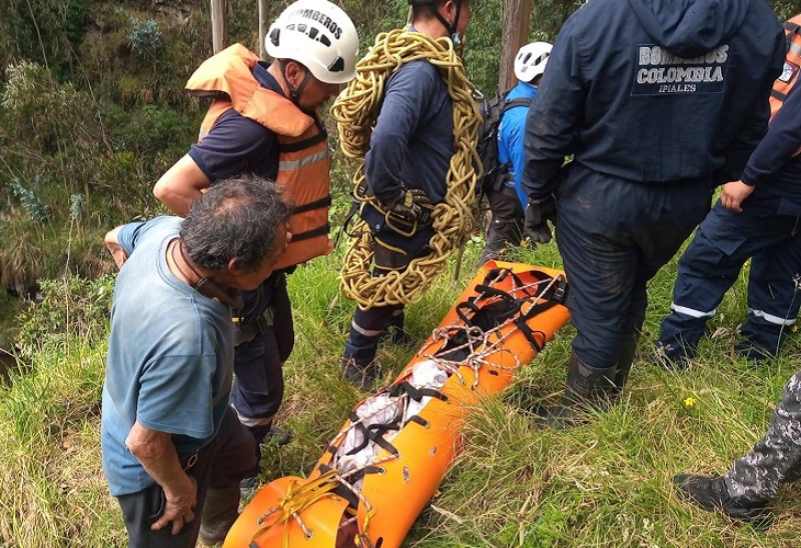 Hombre se quitó la vida lanzándose desde el puente Rumichaca al río Guáitara