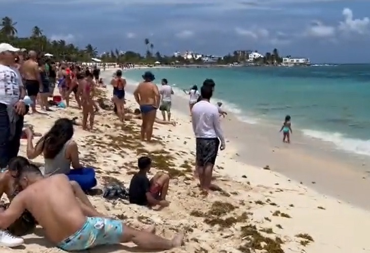 Cientos de turistas en San Andrés se quedan afuera del mar, tras ataque de tiburón