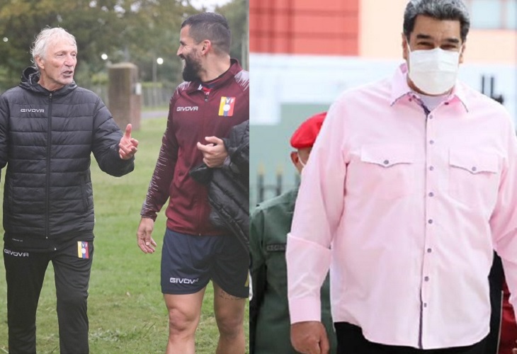 Maduro ofrece doble premio a jugadores de Venezuela por ganarle a Colombia