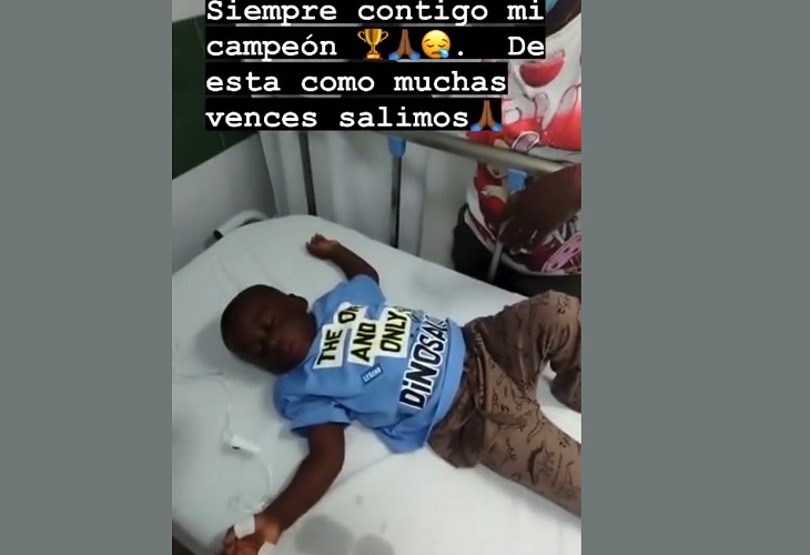 Yanfry, el niño influencer del Chocó fue hospitalizado por delicado estado