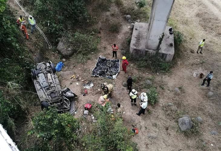 Accidente en el estado mexicano de Veracruz deja dos migrantes muertos