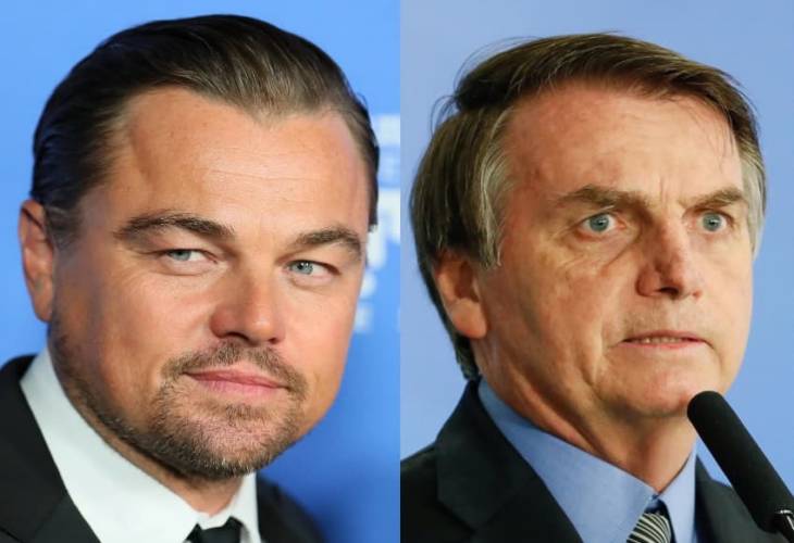 Bolsonaro provoca en redes sociales a DiCaprio por la Amazonía