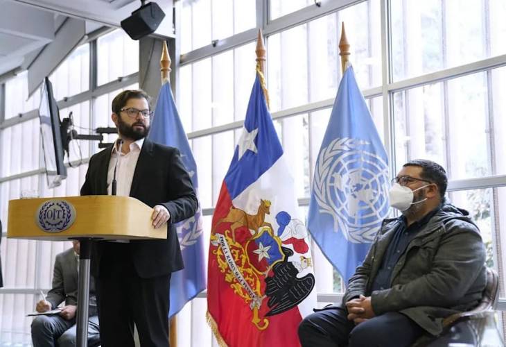 Boric lanza un proceso de diálogo nacional en busca de un nuevo contrato social