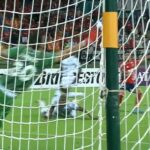 Gol con el que Brayan Castrillón le dio la victoria al DIM ante 9 de Octubre