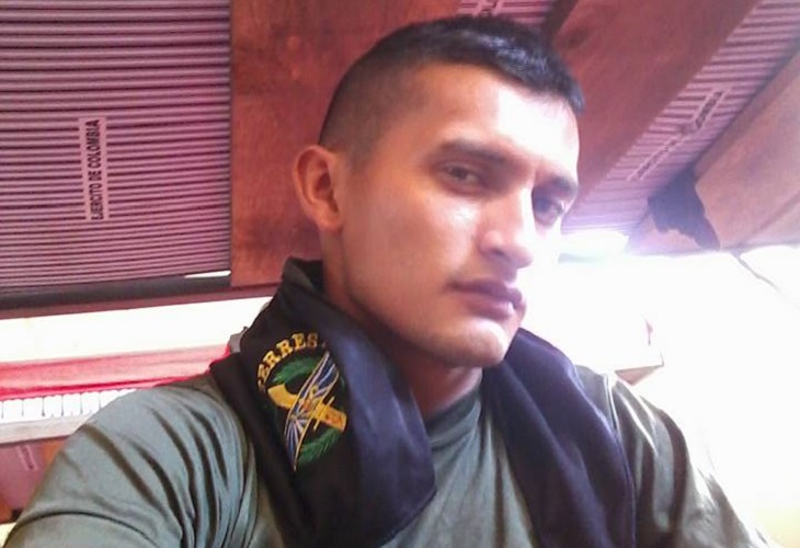 El soldado Diomedes Rangel murió en su moto en el sector Piedra del Muerto