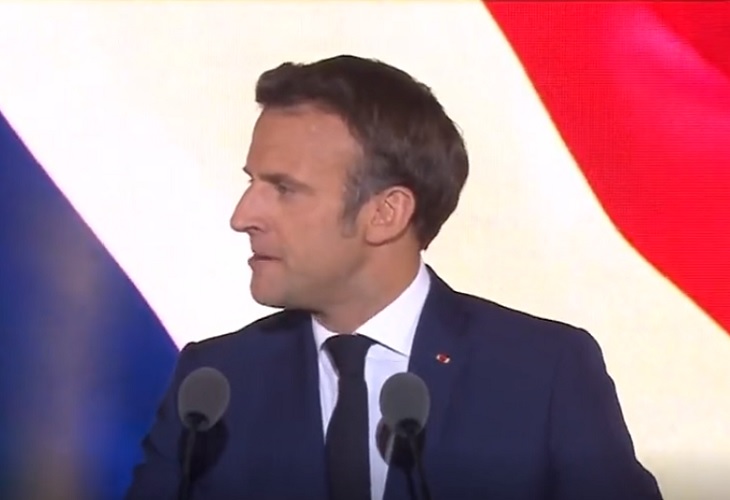 “Ya no soy el candidato, sino el presidente de todos”: Macron, tras su reelección