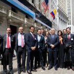 Iván Duque promociona a Colombia ante los inversores en el corazón financiero de Nueva York