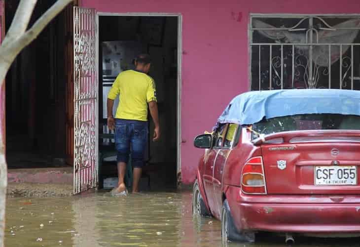 Las lluvias dejan diez muertos y más de 5.500 damnificados en 20 días en Colombia