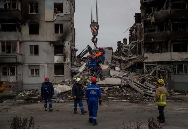 Los voluntarios, la clave para la reconstrucción de la Ucrania devastada