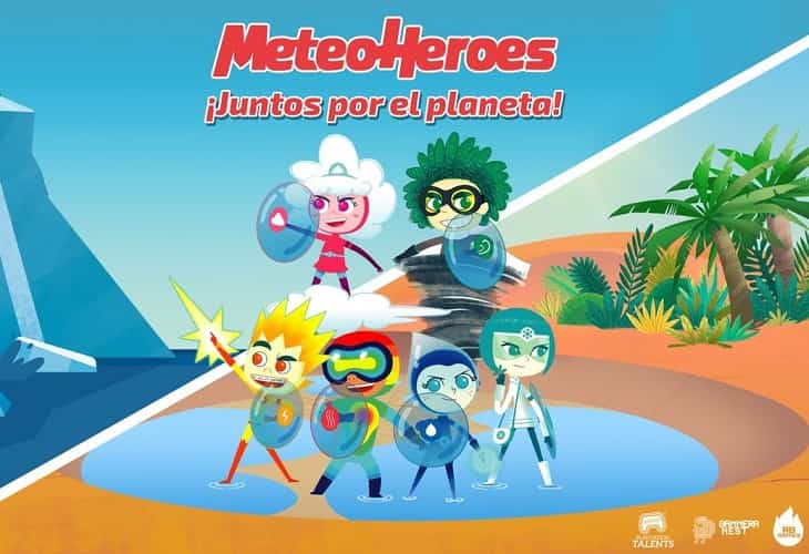 'MeteoHeroes', un videojuego para que los niños aprendan a salvar el planeta