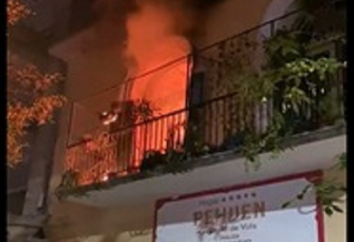 Mueren tres personas tras incendio en hogar geriátrico de Villa Urquiza