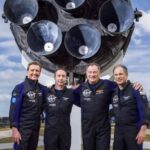 Parte de regreso a la Tierra desde la EEI la misión privada Ax-1