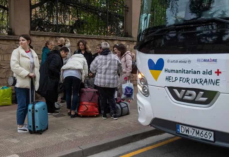 Refugiados de Bucha en Logroño: morían por disparos mientras hacían la comida
