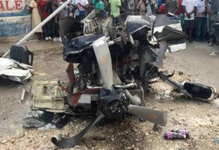 Suben a 6 los muertos en accidente de avión en zona urbana de Puerto Príncipe
