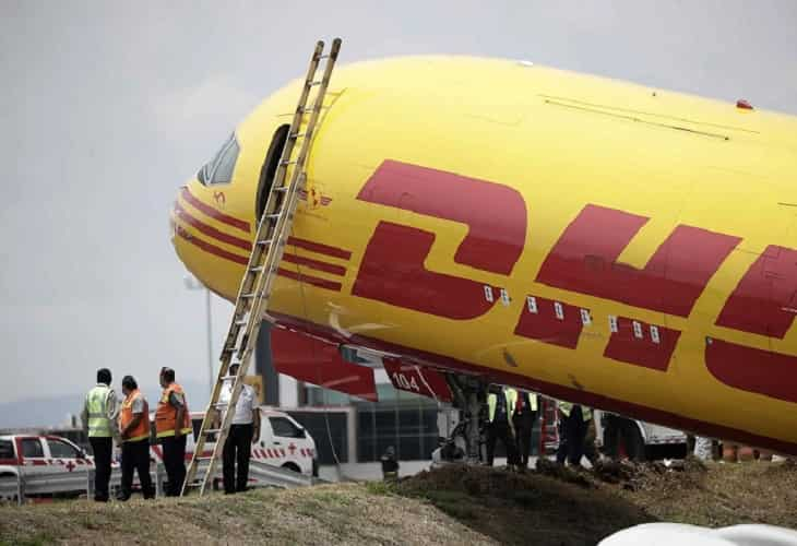 Un avión de carga sufre un accidente en el aeropuerto de Costa Rica