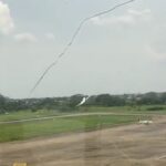 14 policías lesionados por accidente de avión de la policía, en Villavicencio