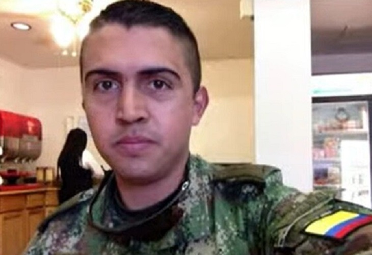 Andrey Bonilla, capitán del Ejército asesinado por un francotirador, en Colombia