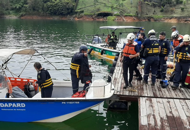 Las dificultades que reconocen Bomberos para encontrar a Saray Narváez, en Guatapé