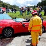 Muere conductor de un carro de gama alta en la vía Paipa - Tunja