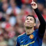 Cristiano Ronaldo anota el único gol en la derrota del Manchester ante Arsenal