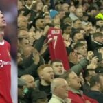 Brutal homenaje de los hinchas del Liverpool a Cristiano Ronaldo, en Anfield