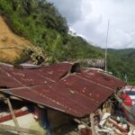 Alud entierra varias casas con personas adentro, en la vereda Salinas de Caldas