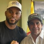 La foto con la que Miguel Borja acepta que votará por Fico Gutiérrez