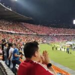 Emotivo homenaje a Freddy Rincón durante partido de Sudamericana en Atanasio Girardot